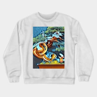 Bonsaï tree zen Crewneck Sweatshirt